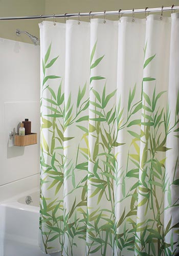 InterDesign Anzu Fabric Shower Curtain