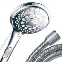 HotelSpa AquaCare Series Ultra Luxury 7 Setting Spiral Hand Shower With Patented OnOff Pause Switch Best