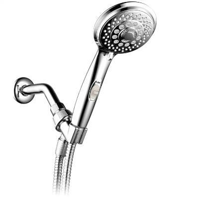 HotelSpa AquaCare Series Ultra Luxury 7 Setting Spiral Hand Shower With Patented OnOff Pause Switch