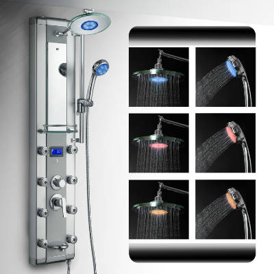 best led shower panel reviews