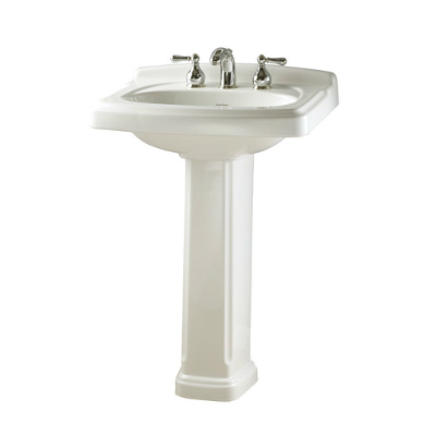 American Standard 0555.801.020 Townsend Pedestal Bathroom Sink