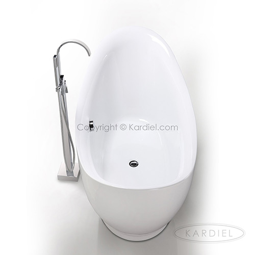 HelixBath Eleusis Freestanding Acrylic Bathtub