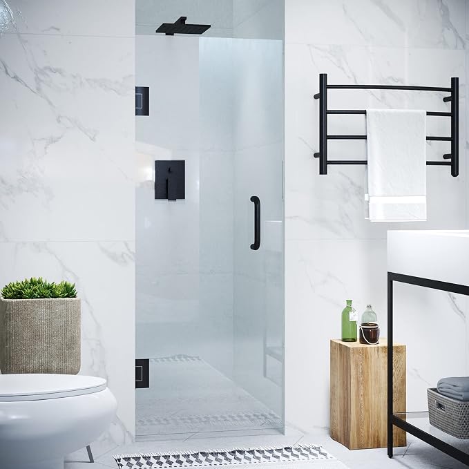 ANZZI Frameless Hinged Shower Door