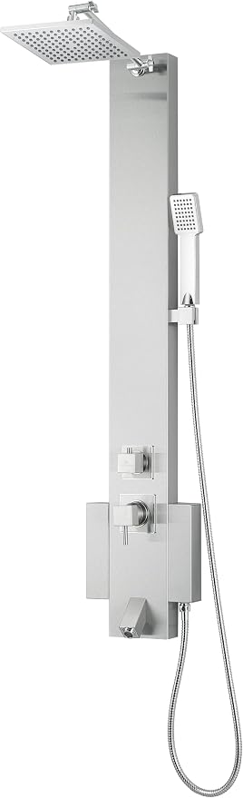 Blue Ocean 48" SPS822A Stainless Steel Shower Panel Tower