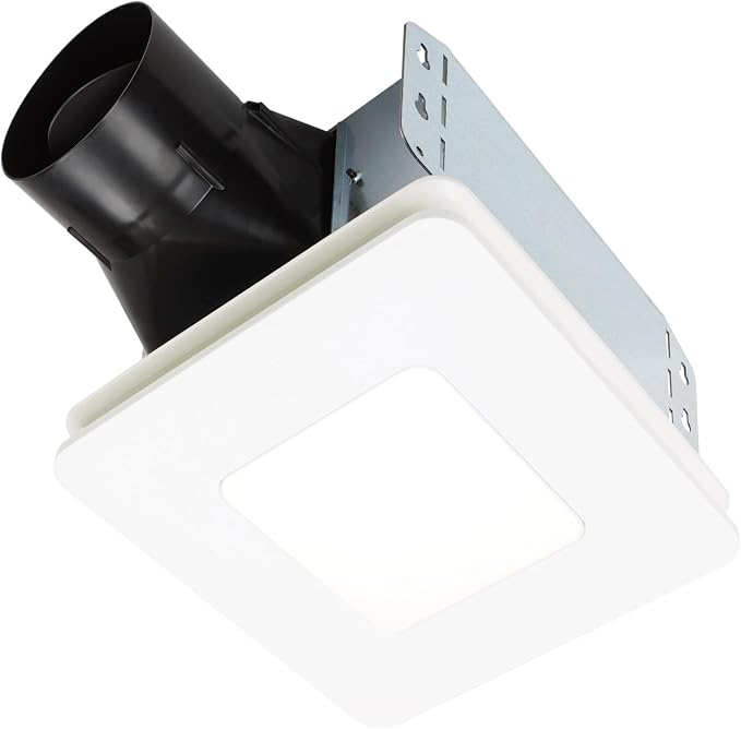 Broan-NuTone Bathroom Exhaust Fan with LED Light (Easy Retrofit)