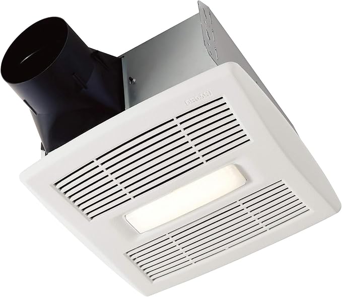 Broan-NuTone Exhaust Fan with LED Light, Roomside Installation