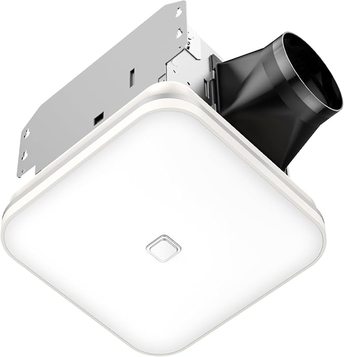 OREiN 2-in-1 Bathroom Exhaust Fan with Light, 110 CFM