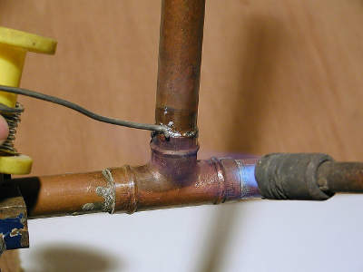 shower pipe leak