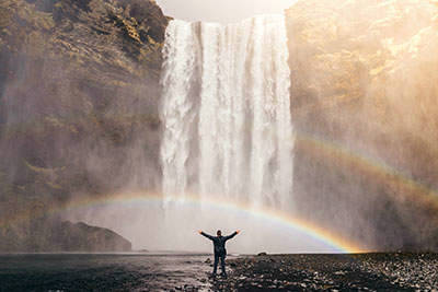 waterfall showerhead experience