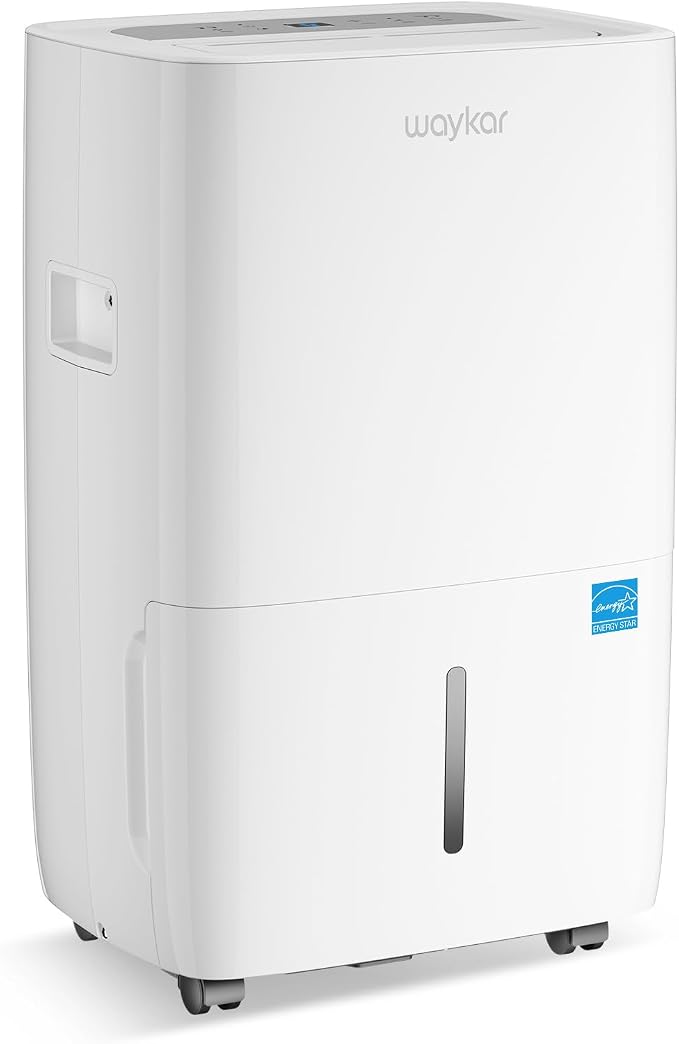 Waykar 80 Pint Dehumidifier, 5000 Sq Ft, Energy Star