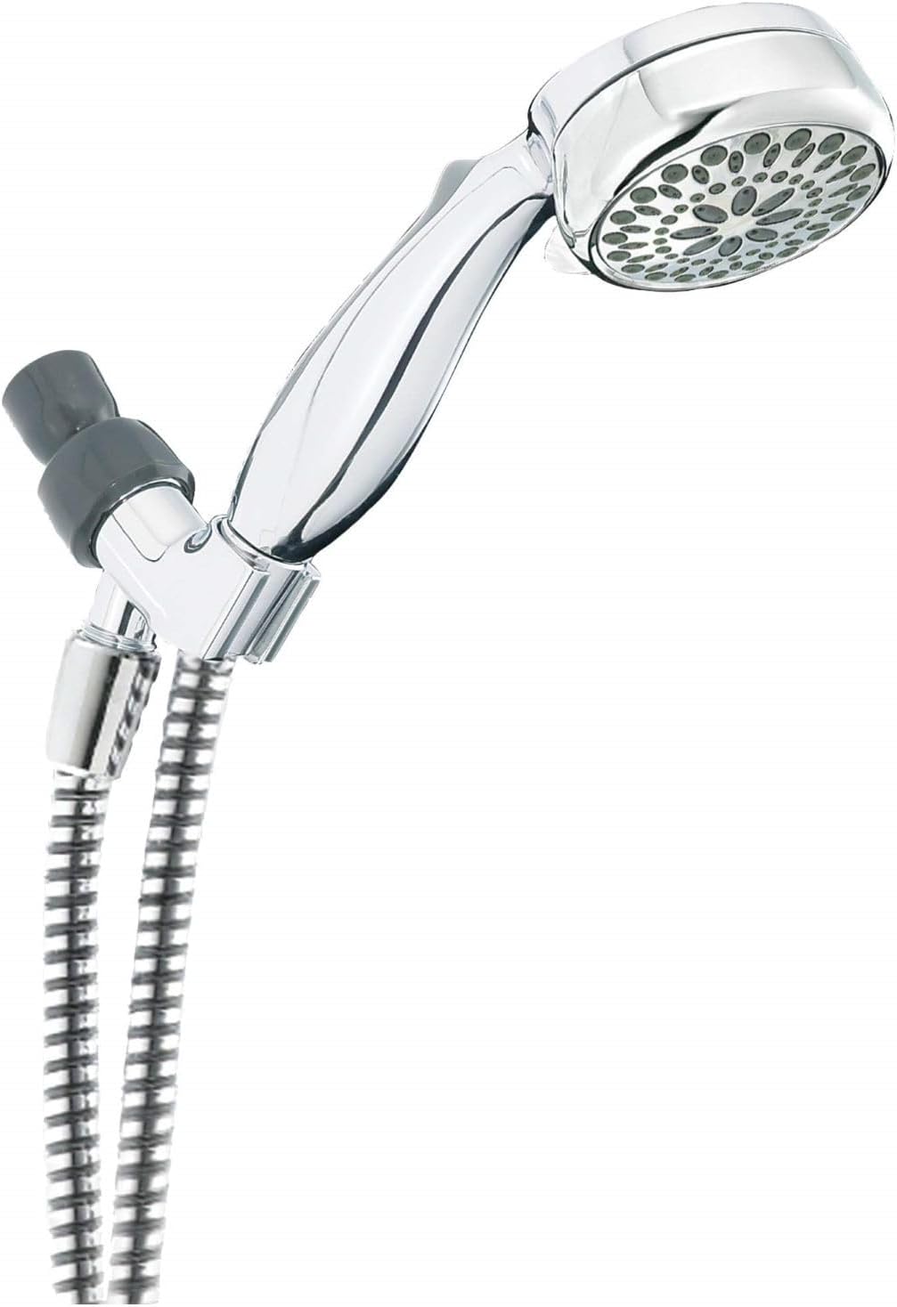 Delta Faucet 7-Spray Touch-Clean Hand Held Shower Head with Hose, Chrome