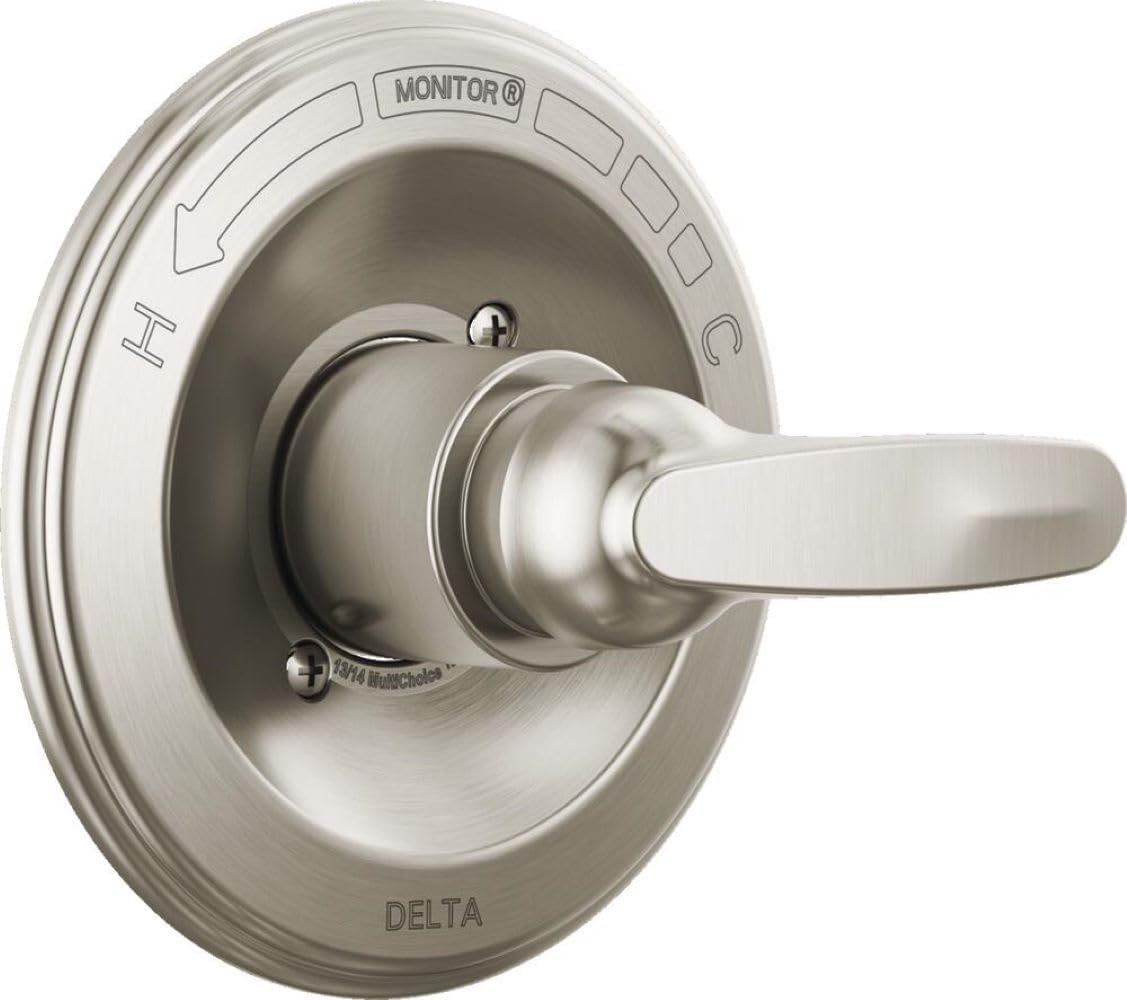 Delta Foundations 13 Series Single-Function Valve Trim Kit, Brushed Nickel