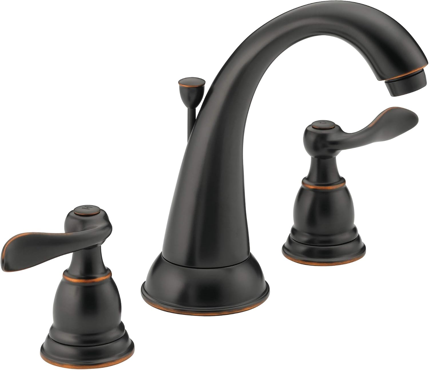 Delta Windemere Widespread Bathroom Faucet, 8-Inch, Oil Rubbed Bronze