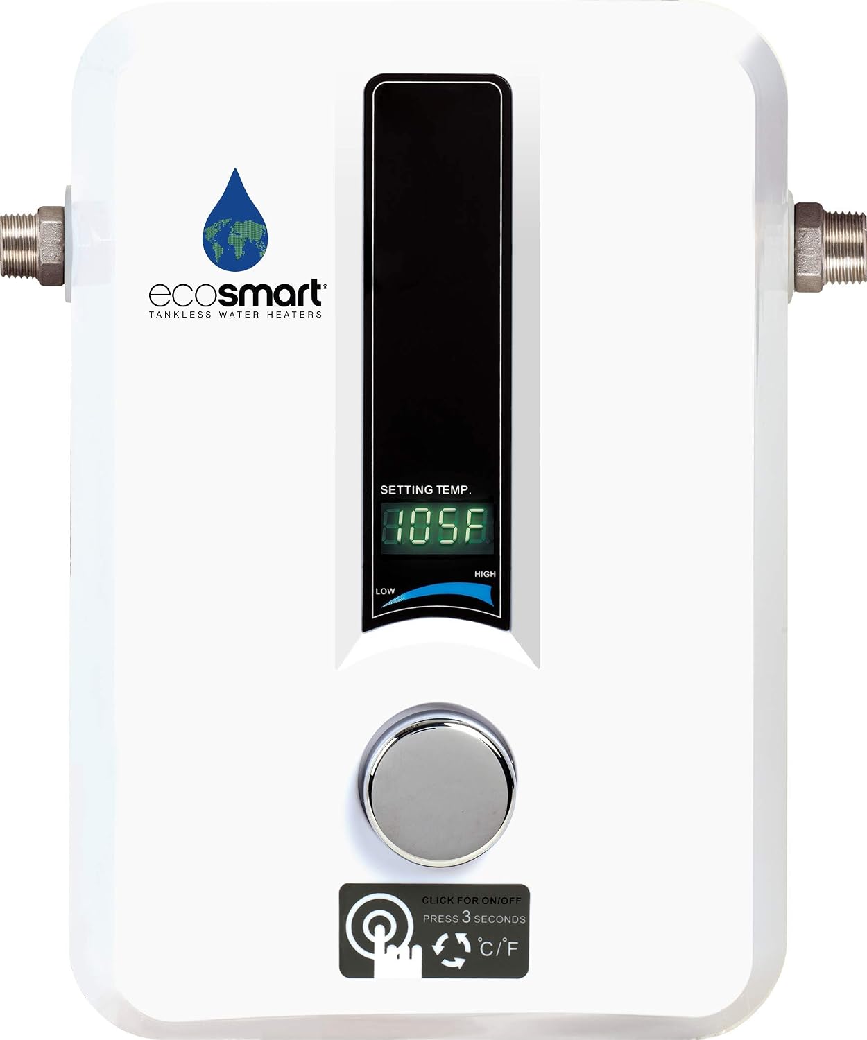 EcoSmart ECO 8 Electric Tankless Water Heater, 8kW