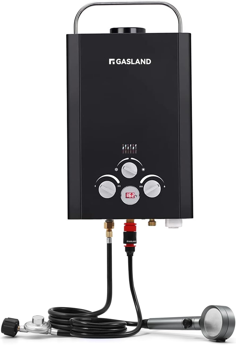 GASLAND BE158B Portable Propane Tankless Water Heater, CSA Certified, 6L 1.58 GPM