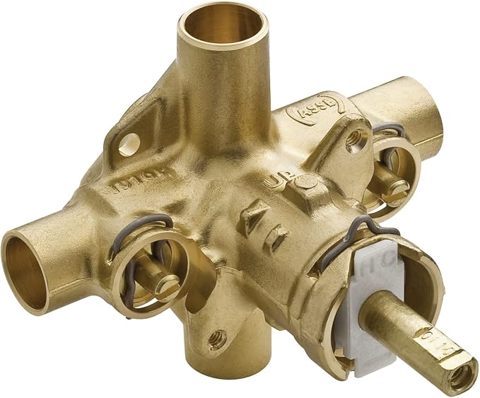 Moen 2570 Posi-Temp 4-Port Pressure Balancing Valve with Stops
