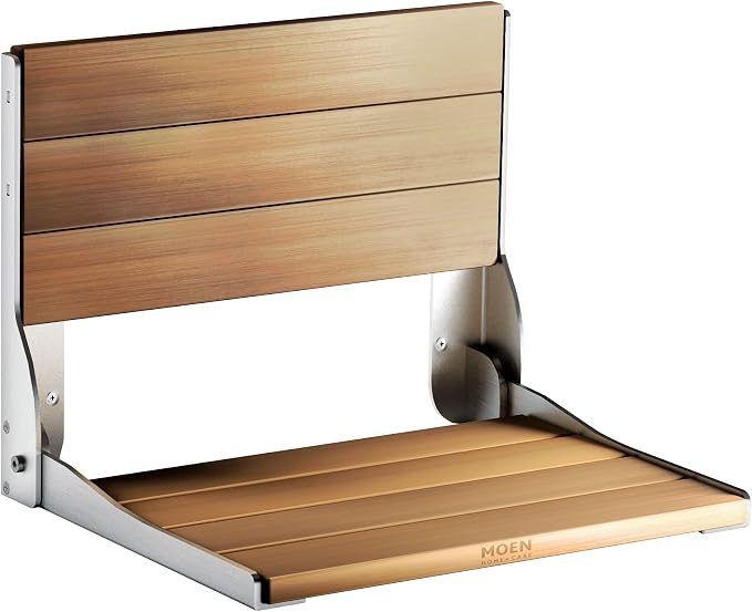 Moen DN7110 Home Care Fold-Down Shower Seat
