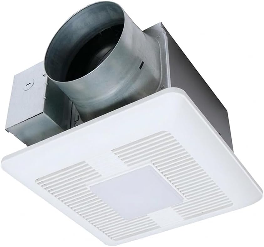 Panasonic FV-1115VQL1 WhisperCeiling Bath Fan with Light, 110-150 CFM