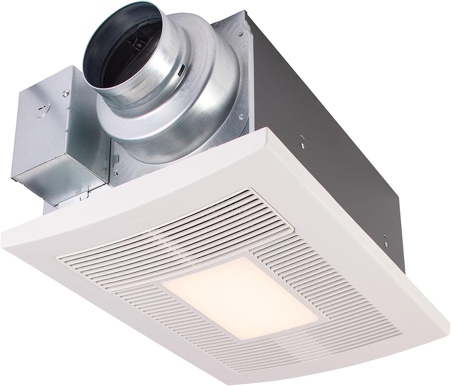 Panasonic FV-0511VHL1 WhisperWarm Bath Fan with Light and Heater, 50-80-110 CFM