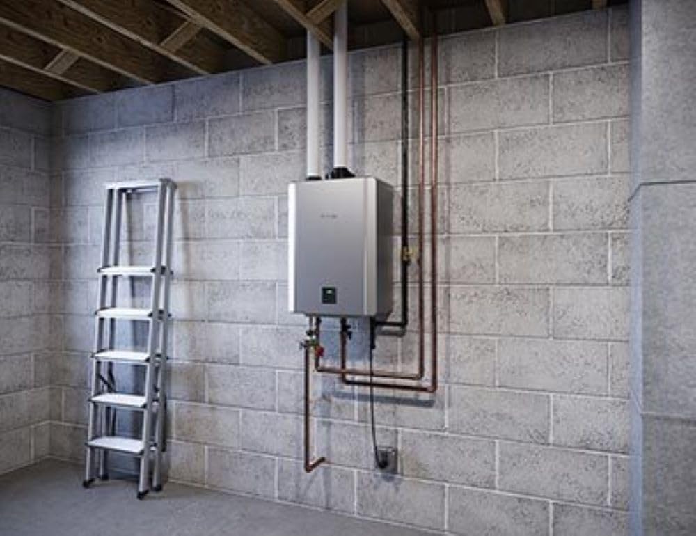 Rinnai RX199iN Condensing Smart Sense Tankless Water Heater (Indoor or Outdoor, Natural Gas or Propane)