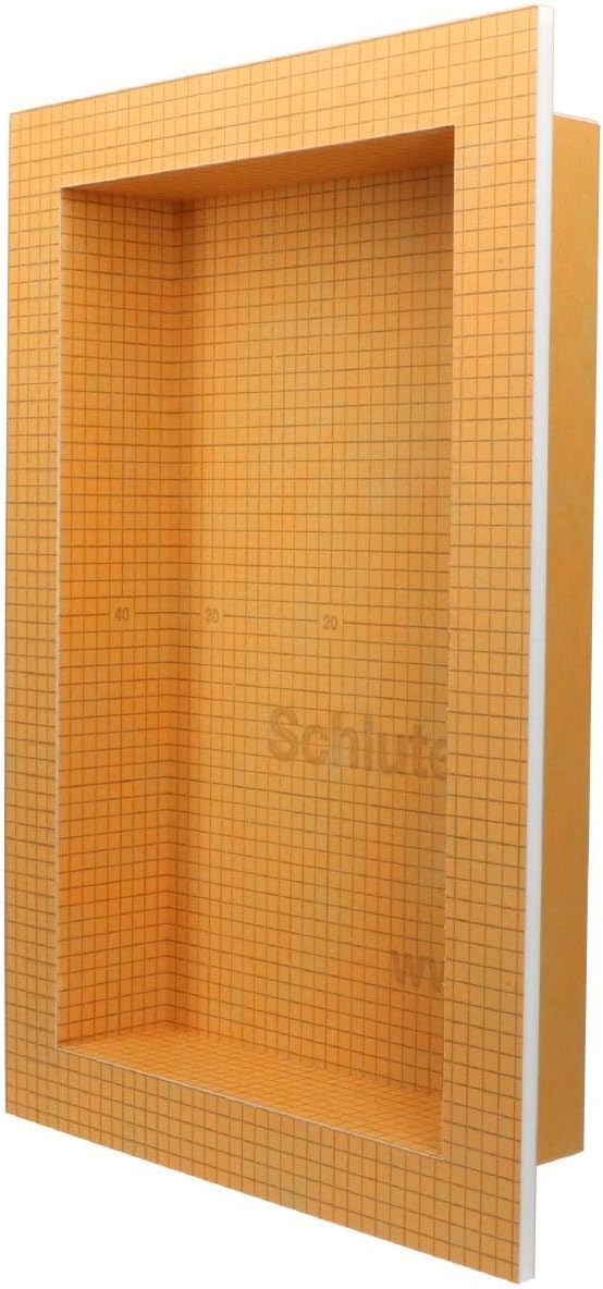 Schluter KERDI-BOARD-SN Shower Niche, Waterproof and Ready to Tile, 12" x 20"