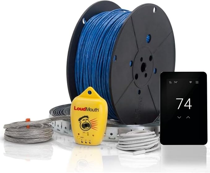 SunTouch WarmWire CommandPlus WiFi Floor Heating Cable Kit (70 Sq Ft)