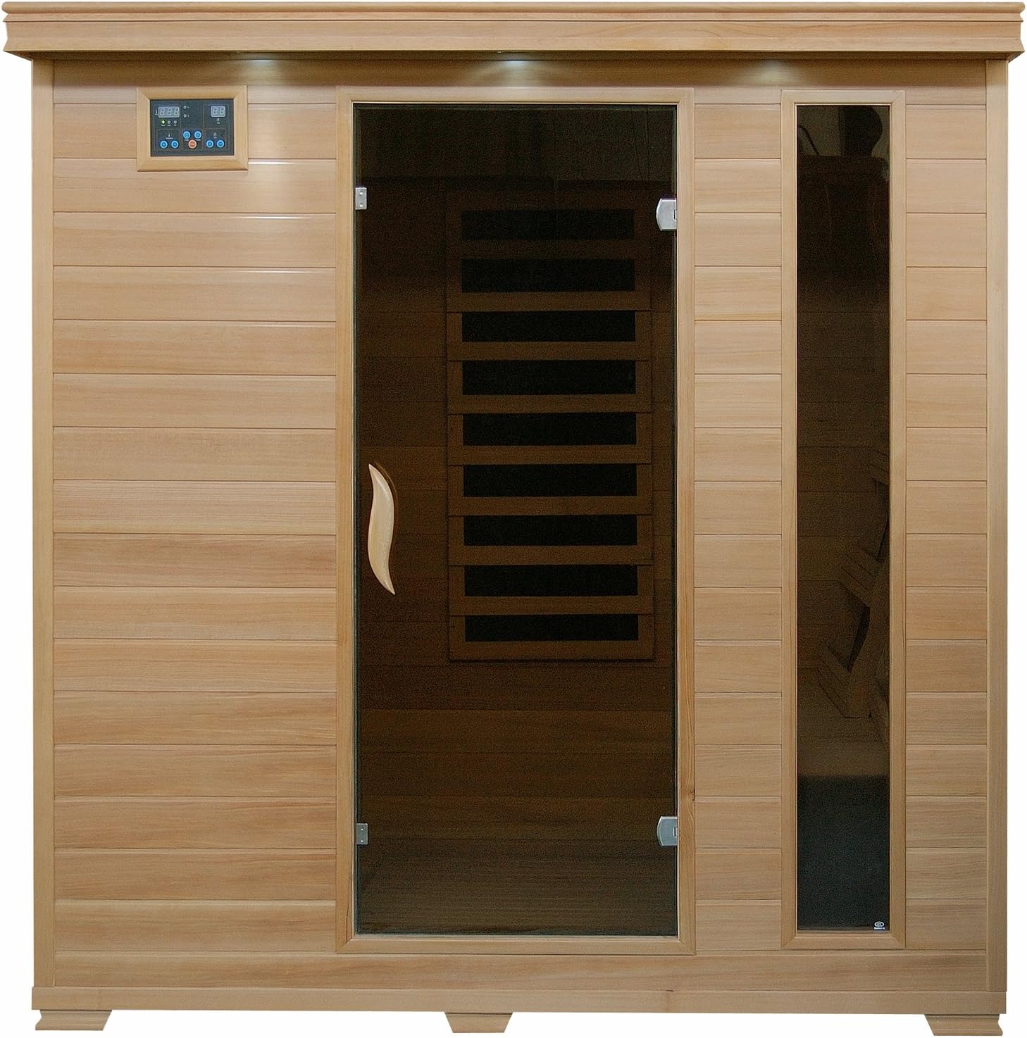 Tranquility 4-Person Hemlock Sauna with Carbon Infrared Heaters