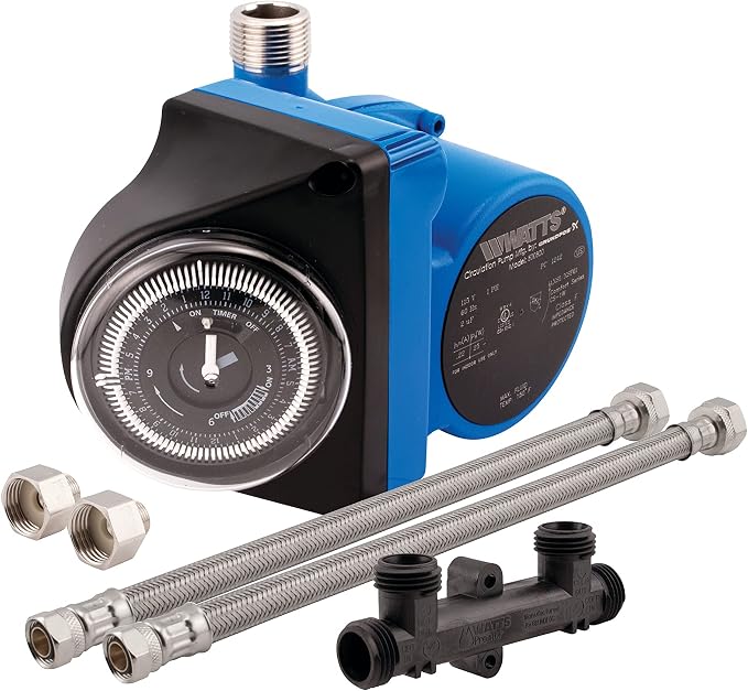 Watts Hot Water Recirculation System with Programmable Timer